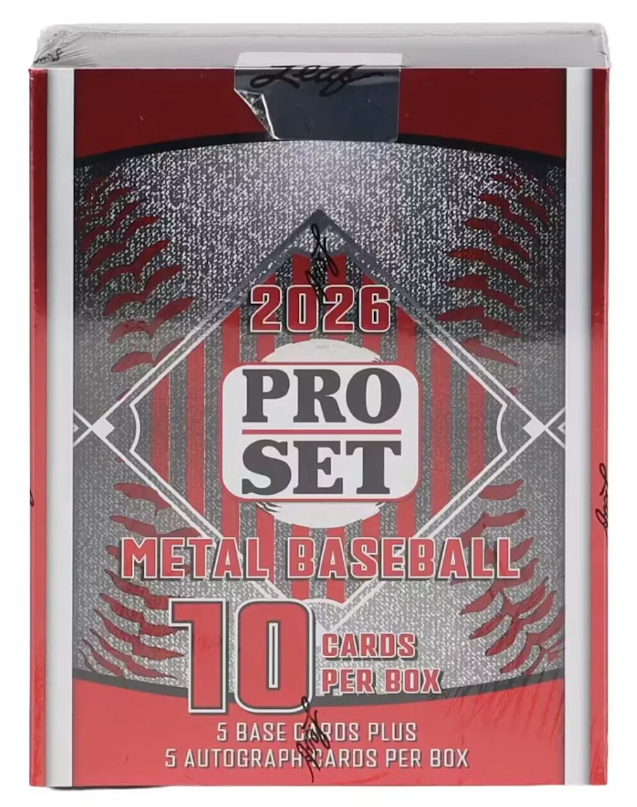 2026 Pro Set Metal Baseball Hobby Box