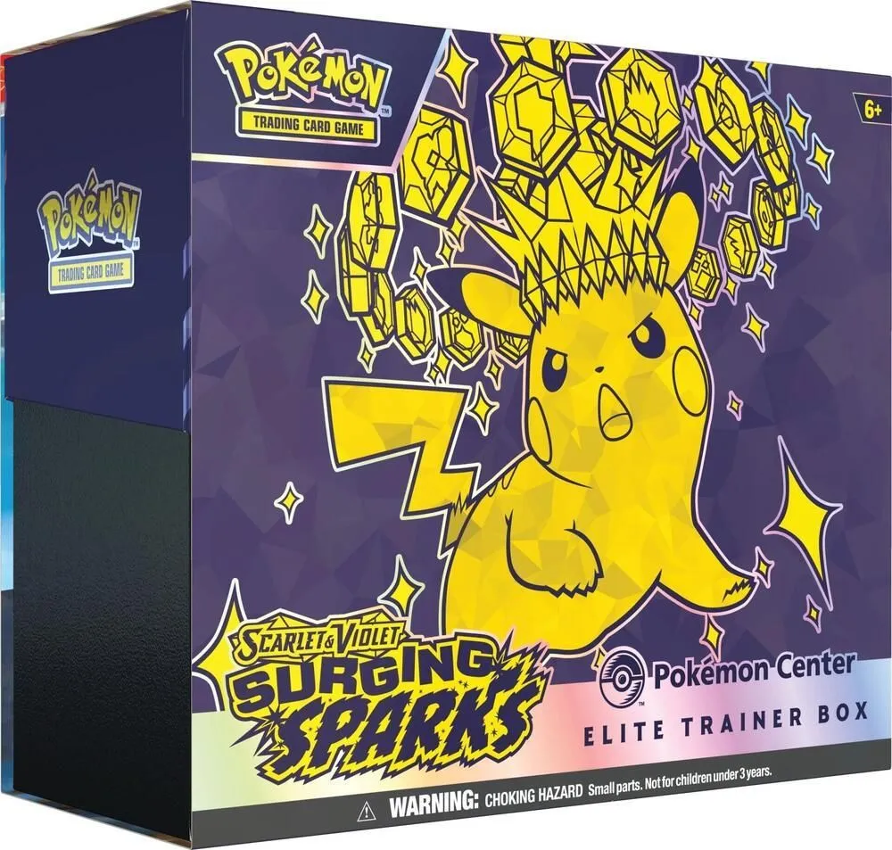 Pokémon TCG: Scarlet & Violet—Surging Sparks Pokémon Center Elite Trainer Box