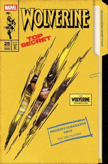 Wolverine, Vol. 8 #25D (Jock Wolverine Game Variant)