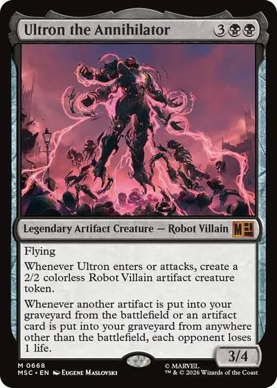 Ultron the Annihilator (Commander: Marvel Super Heroes) Near Mint