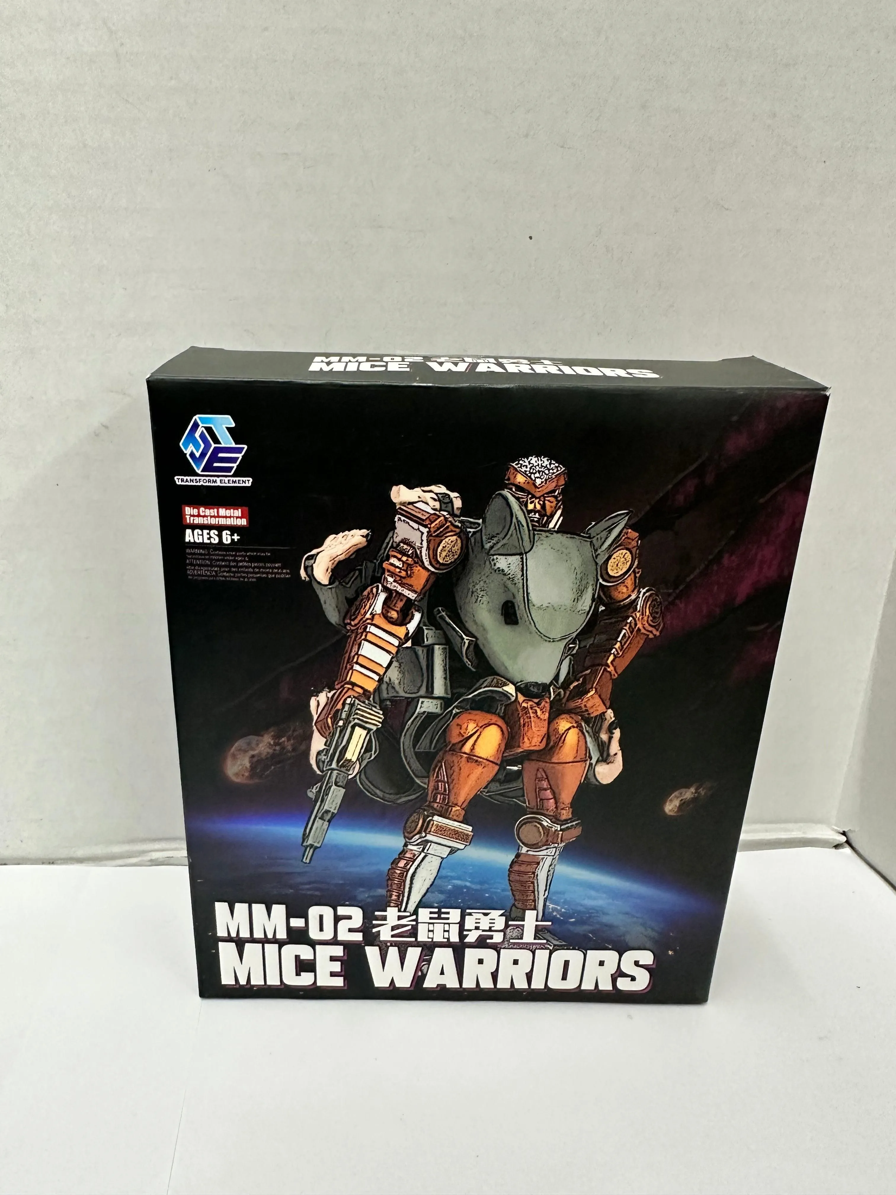 Transform Element TE-MM02 BW Rattrap MICE WARRIOR Open Box
