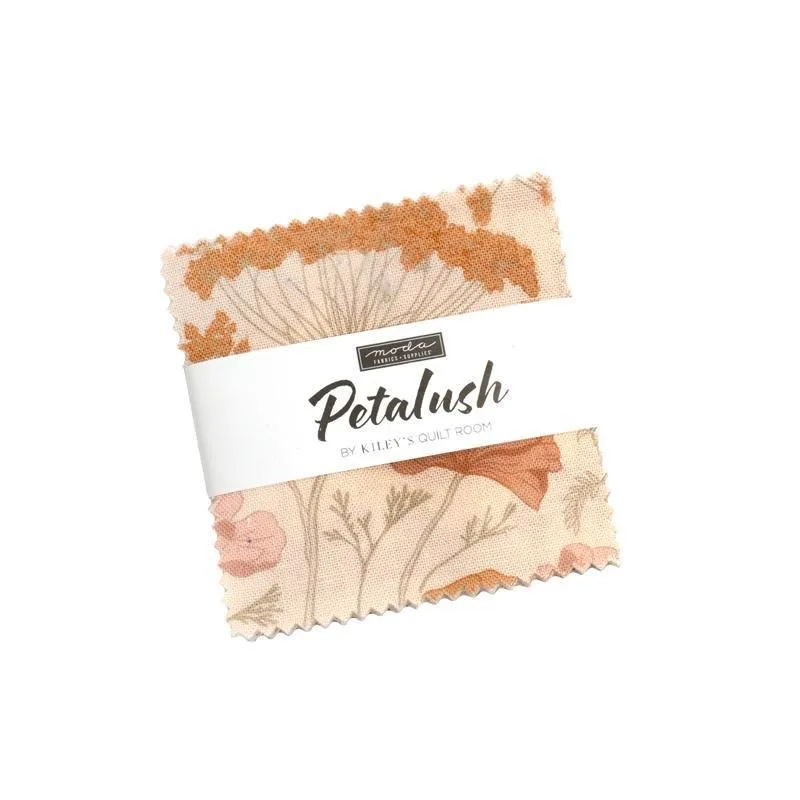 Petalush 2.5" Mini Charm Kiley's Quilt Room 26160MC Moda