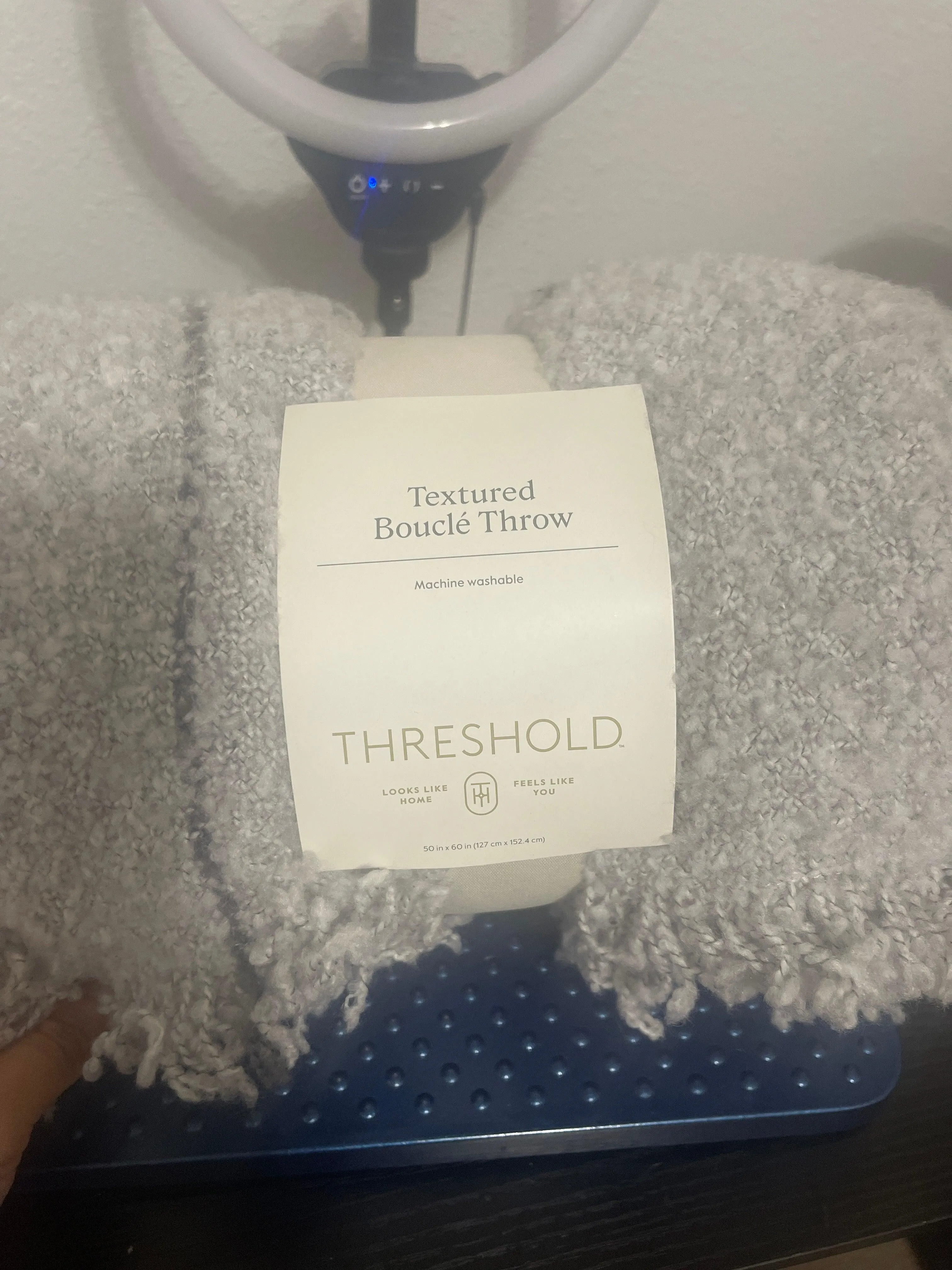 Textured Throw Blanket