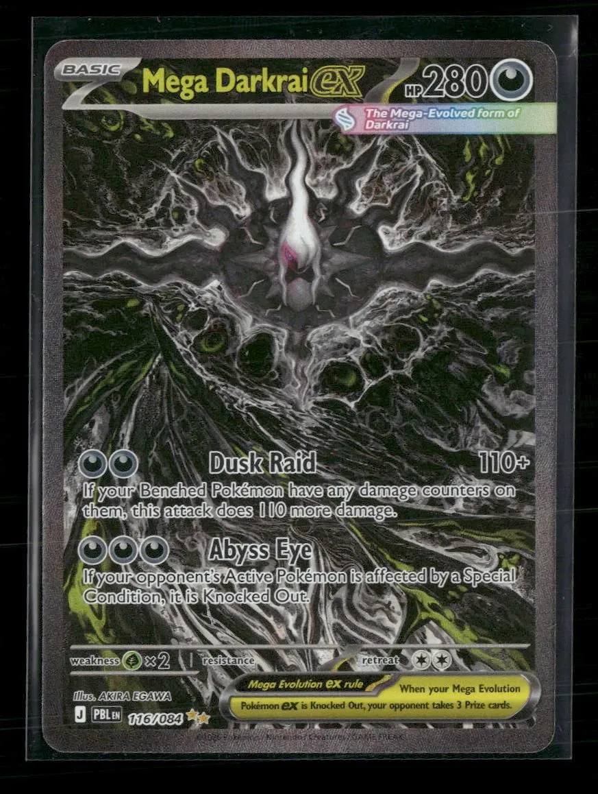 ME05: Pitch Black Mega Darkrai ex #116/084