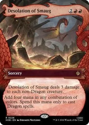 Magic: The Gathering - The Hobbit - Desolation of Smaug (Showcase) - Rare - Normal