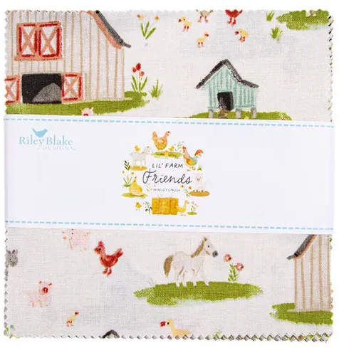 Lil' Farm Friends 5" Stacker 5-­17940­-42 Riley Blake