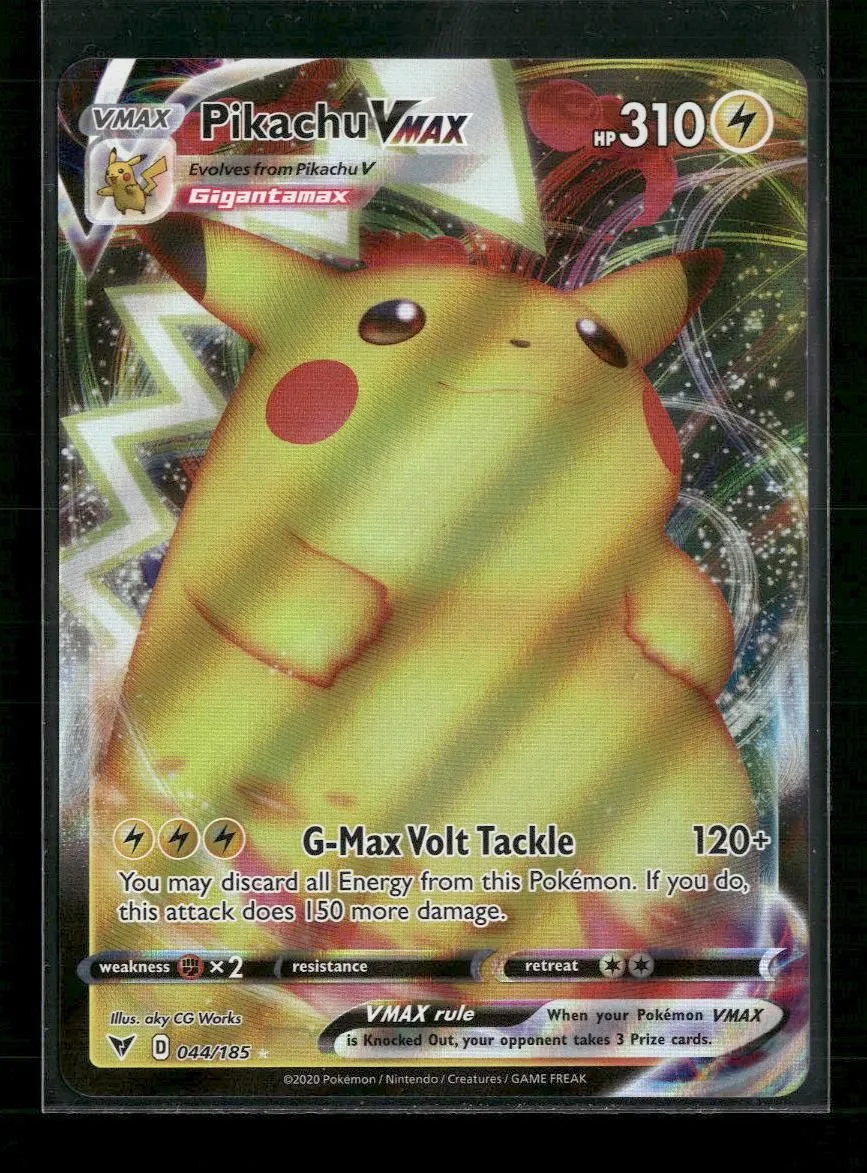 SWSH04: Vivid Voltage Pikachu VMAX #044/185