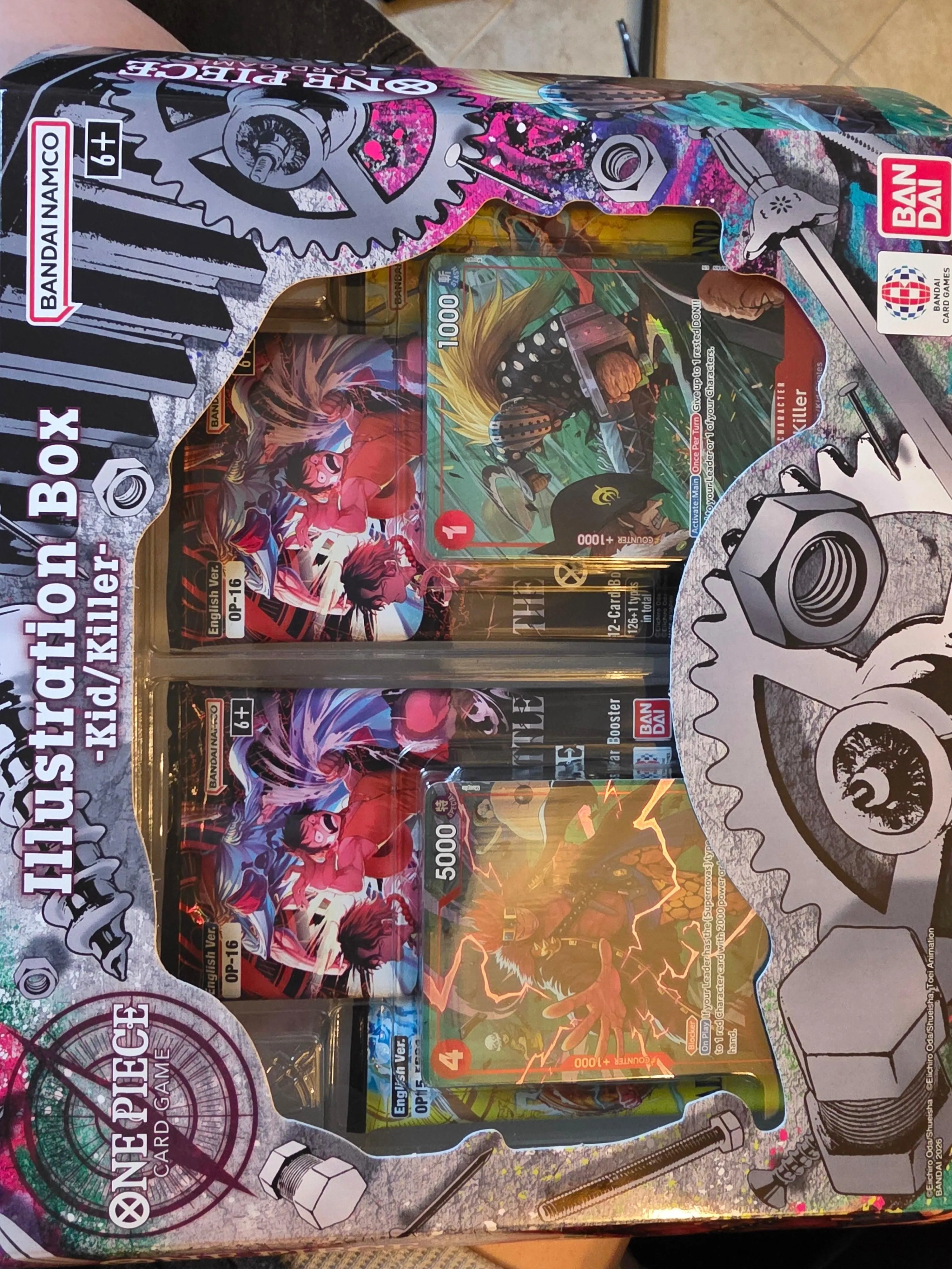 One Piece Card Game Illustration Box – Kid / Killer – English Version