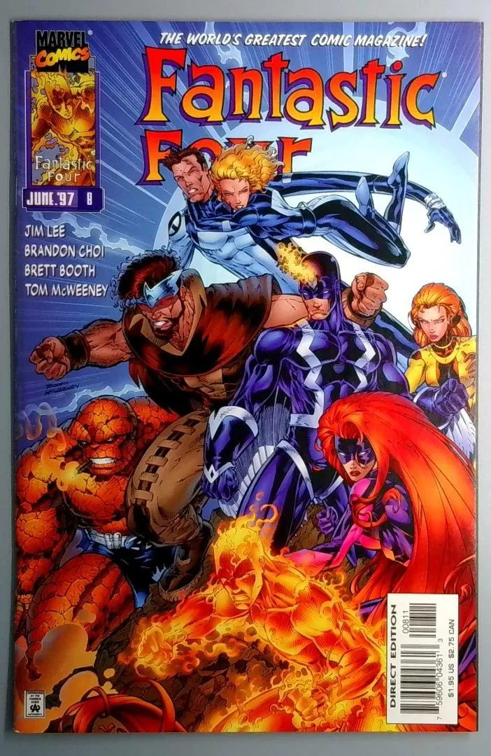 Fantastic Four #8 NM Marvel 1997