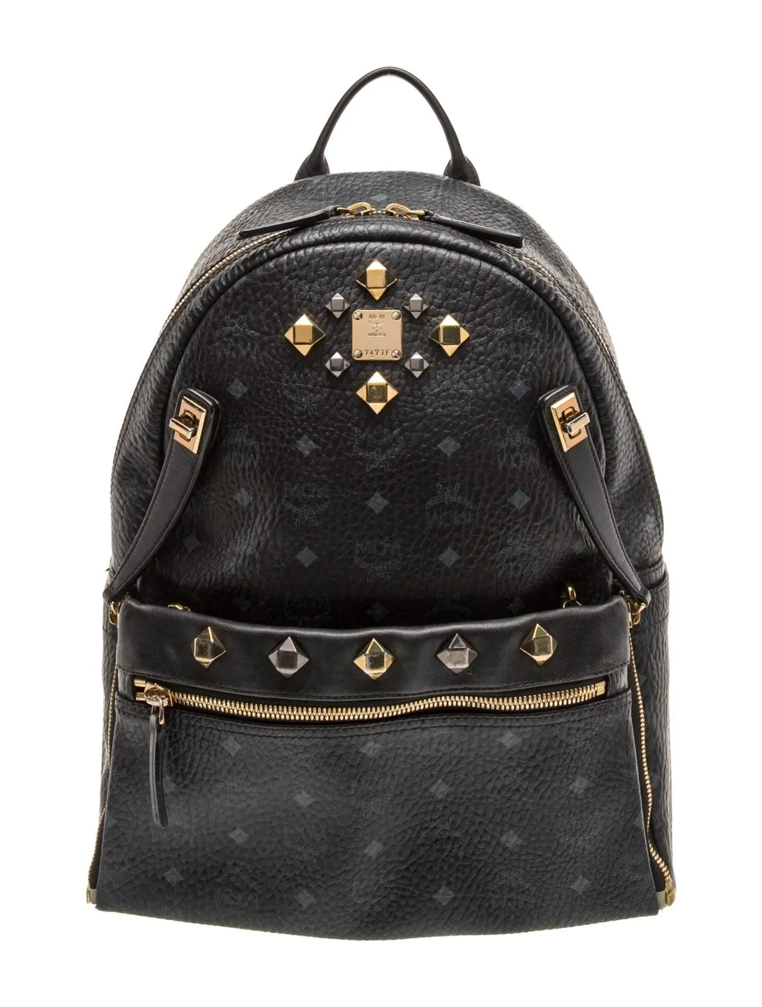 MCM  Visetos Backpack Black