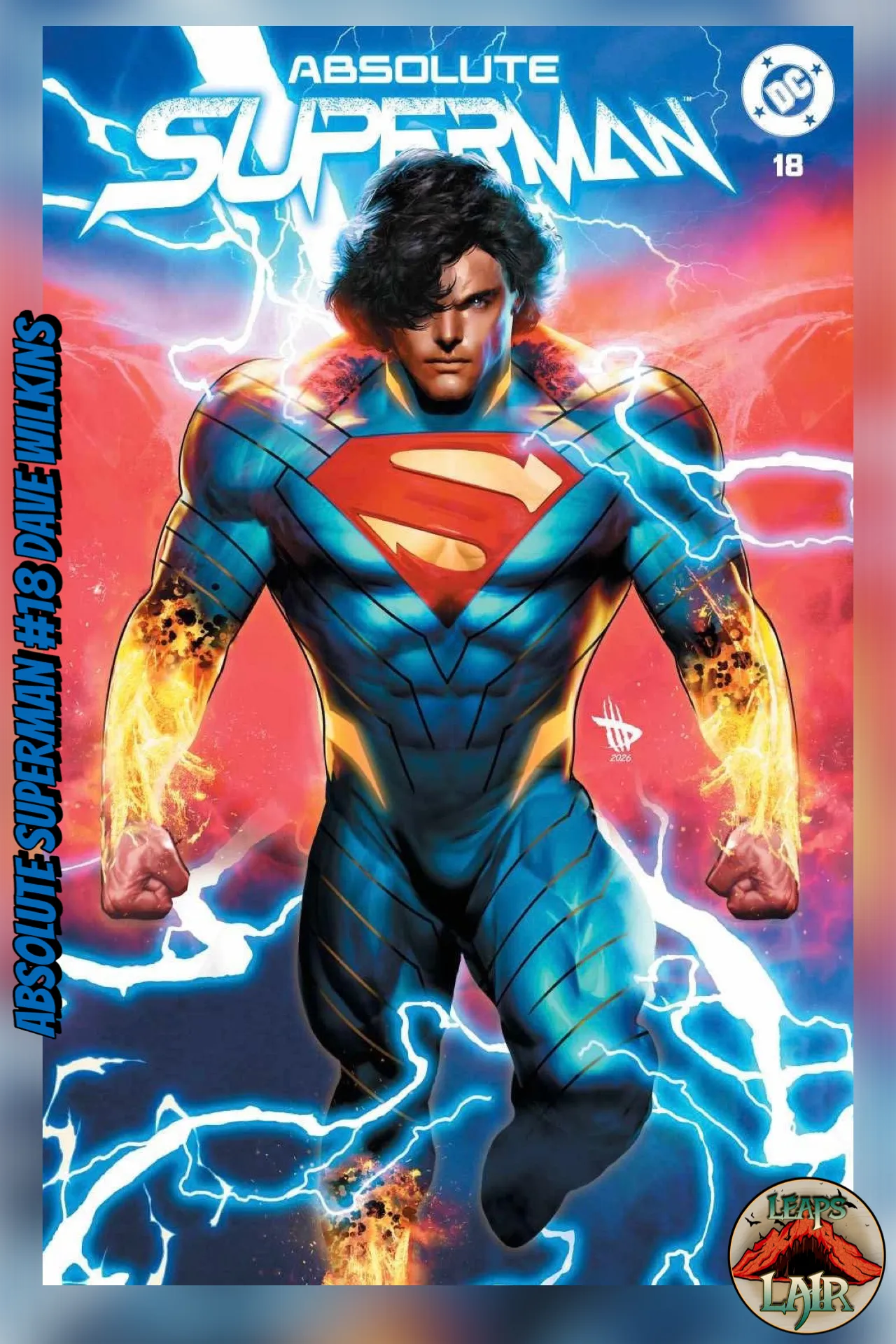 Absolute Superman #18 Dave Wilkins Exclusive Cover Series — Trade / Virgin / Virgin Foil