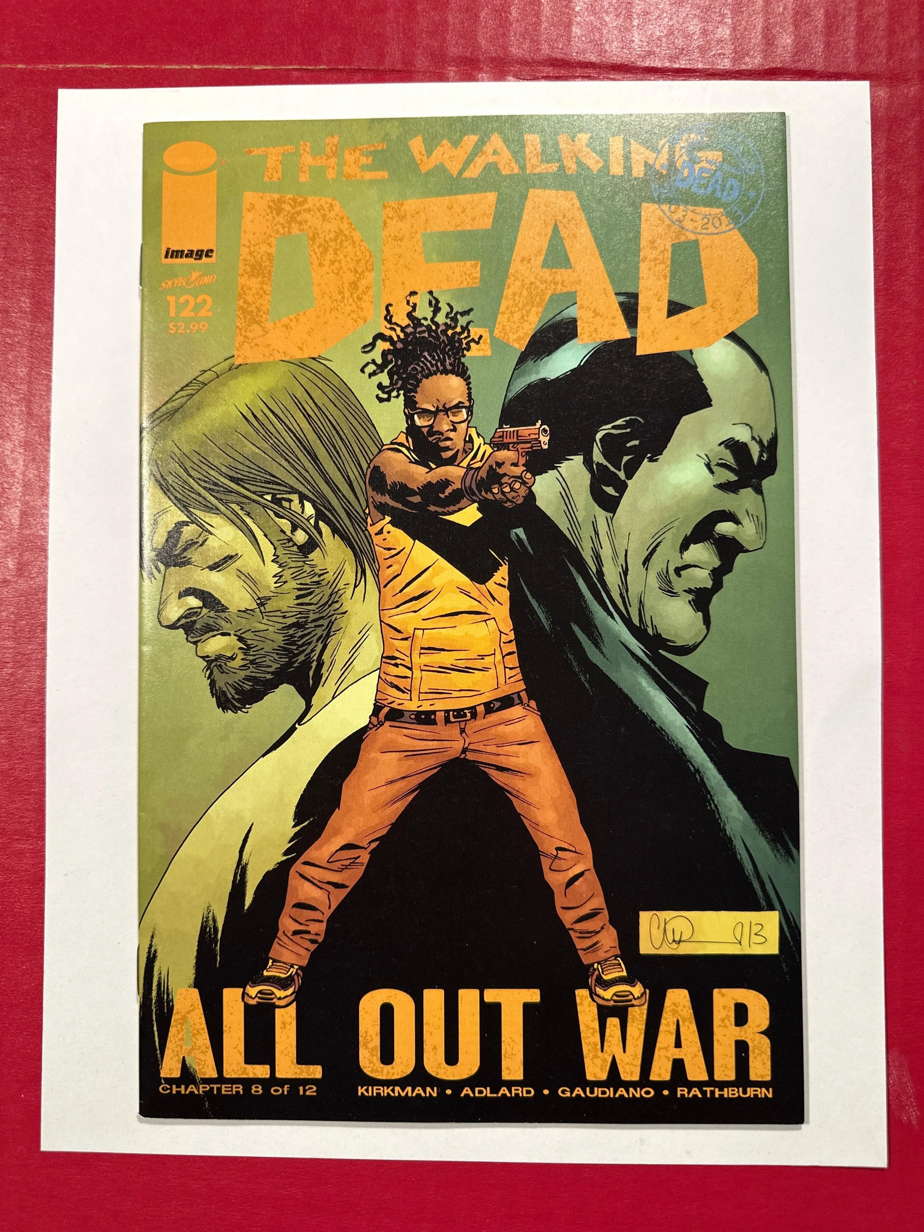The Walking Dead #122 (Image Comics 2014)  Charlie Adlard & Dave Stewart Cover