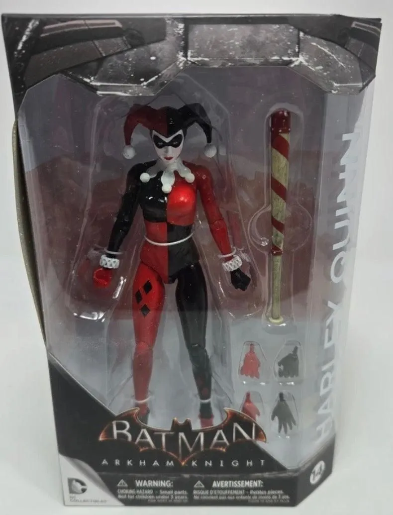 DC Collectibles HARLEY QUINN 14 FIGURE Batman Arkham Knight / Asylum Sealed New