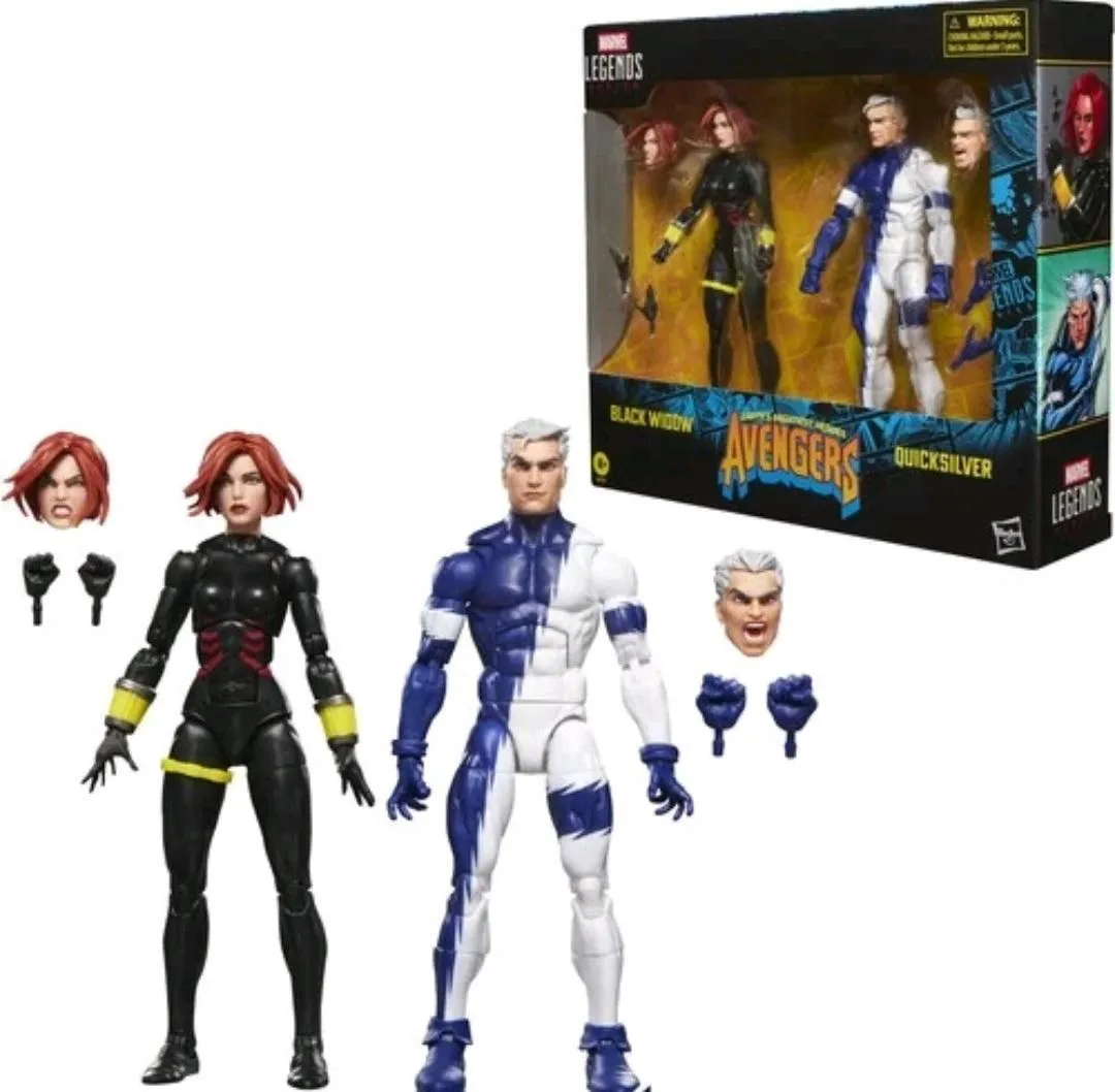 Avengers: The Crossing - Marvel Legends - Black Widow & Quicksilver Figure