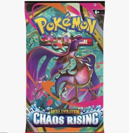 Pokémon Mega Evolution Chaos Rising  Pack WN