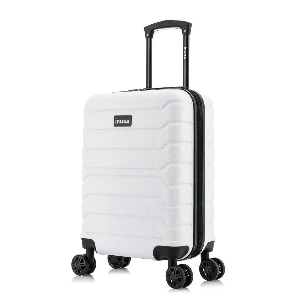 New Without Tags - Size: One Size - InUSA Trend Lightweight Hardside Carry On Spinner Suitcase - White