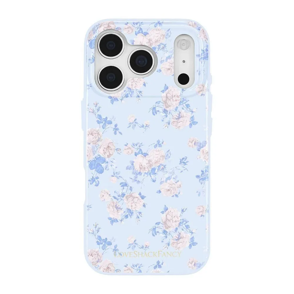 Used and fully functioning - LoveShackFancy – Case-Mate Everblooming Rosettes iPhone 17 Pro Case with