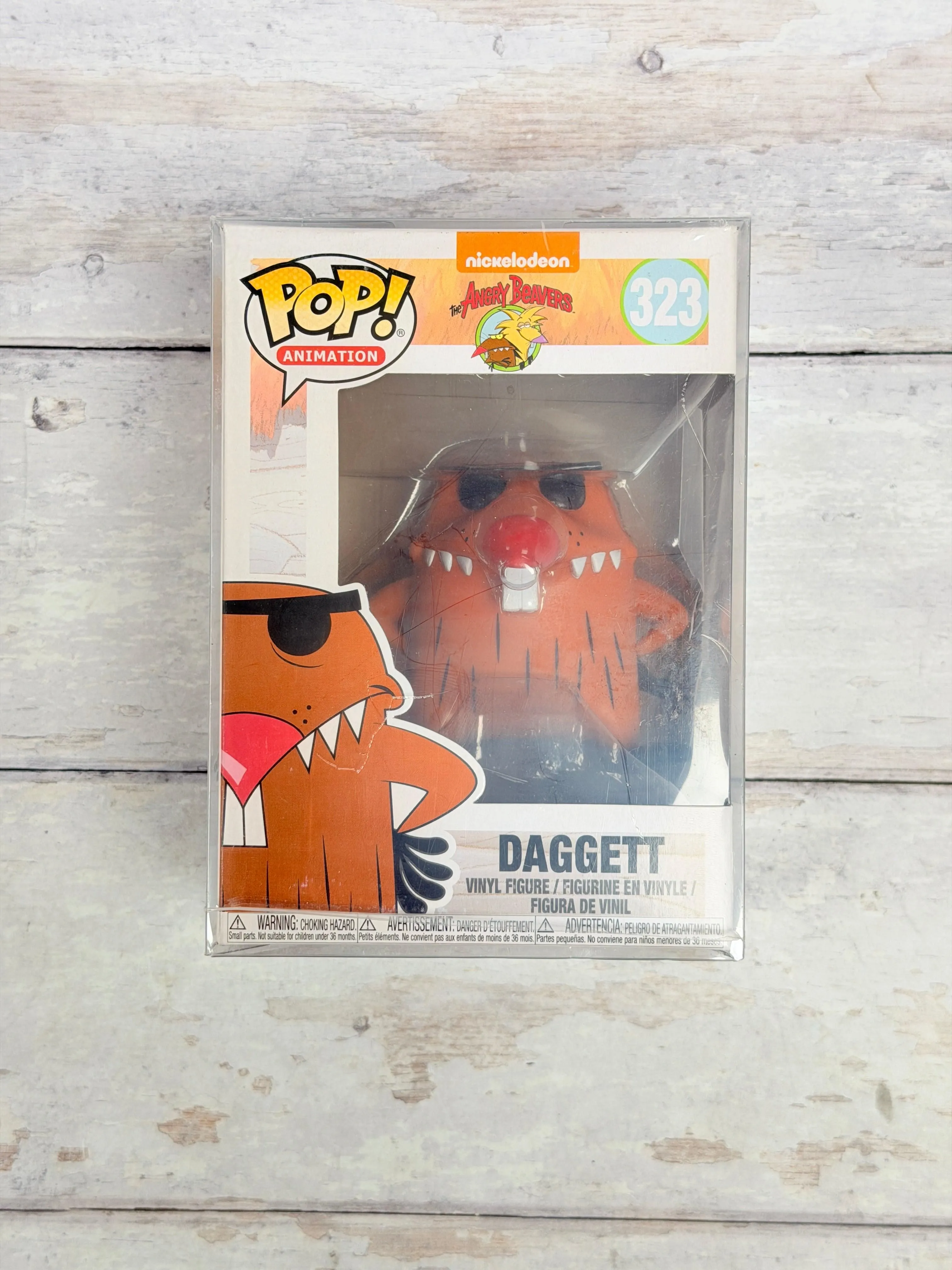 Funko Pop! Daggett #323 The Angry Beavers Nickelodeon Figure