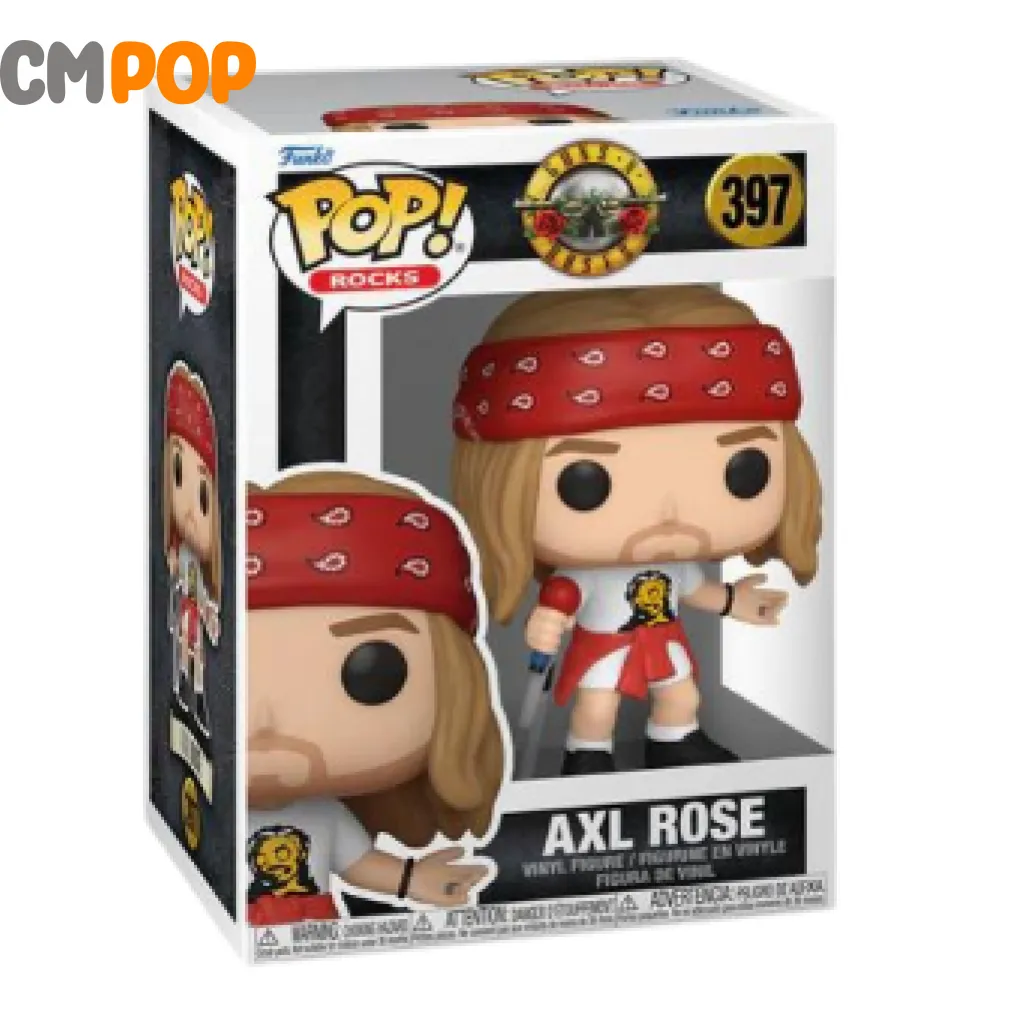 Axl Rose - #397 - Funko Pop! Rocks  - Pop Rocks