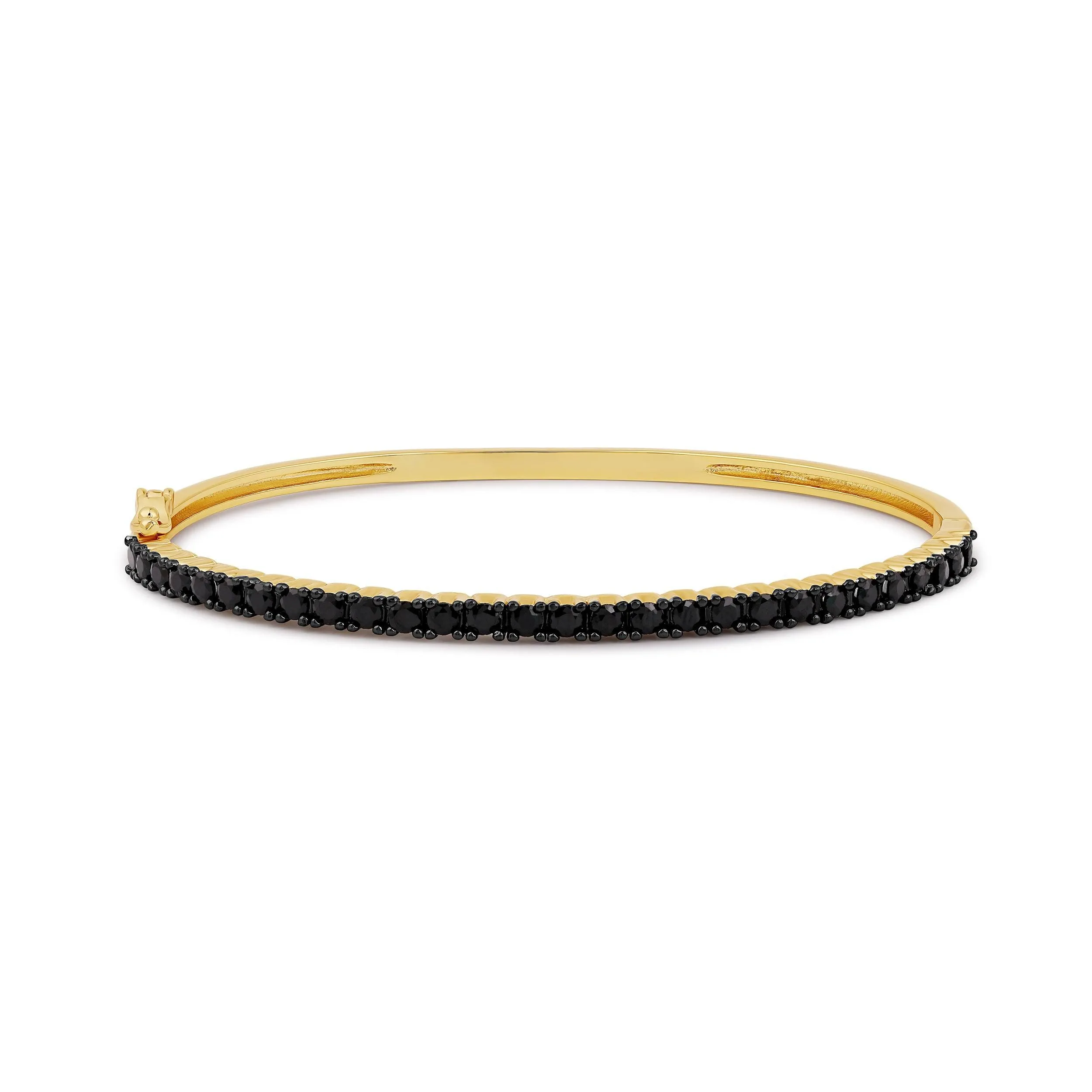 Thin Stone Bangle