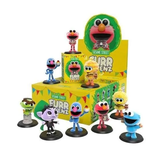 Mighty Jaxx 123 Sesame Street Furr Fwenz Mystery Box