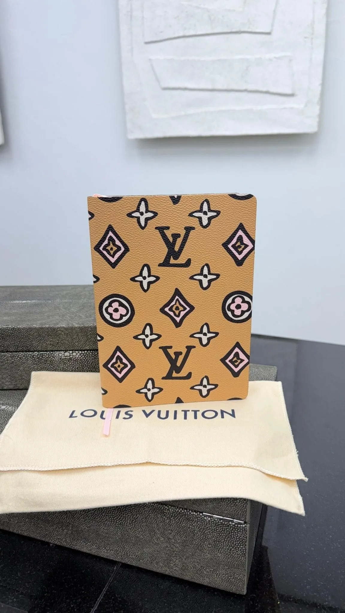 BRAND NEW - Louis Vuitton Multicolor Monogram Wild At Heart Notebook