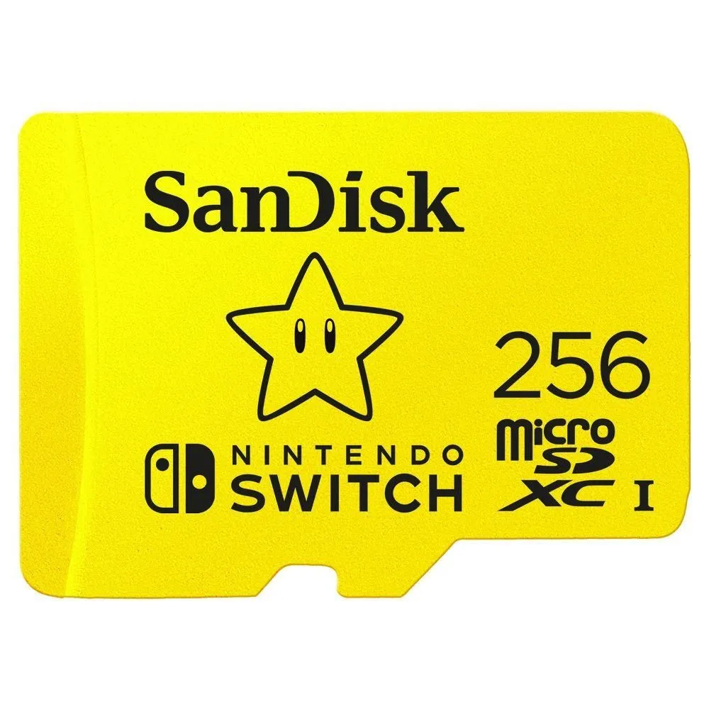 Open-box - SanDisk 256GB microSDXC Memory Card Licensed for Nintendo Switch: Compatible