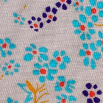 Hanako Gray Poplin Petit Pan Half Yard