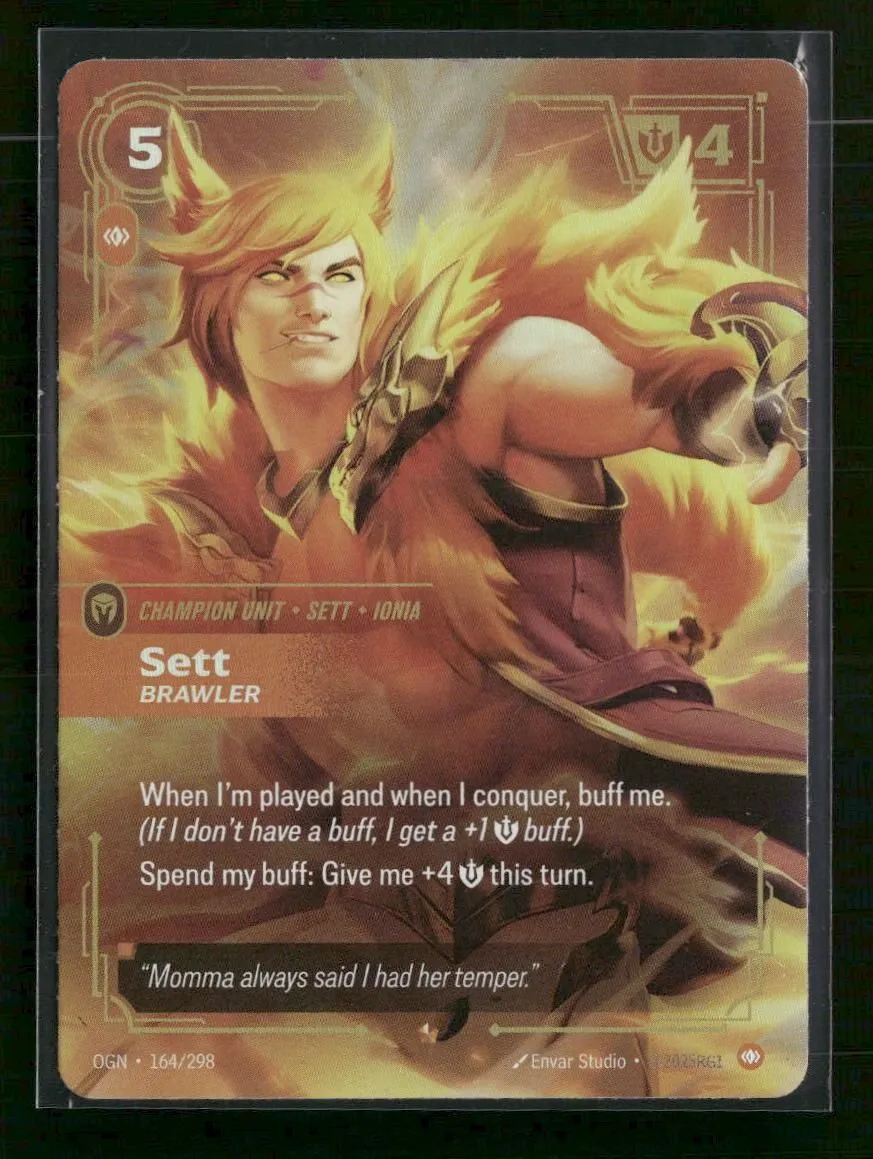 Sett #164/298 Rare - Riftbound Origins