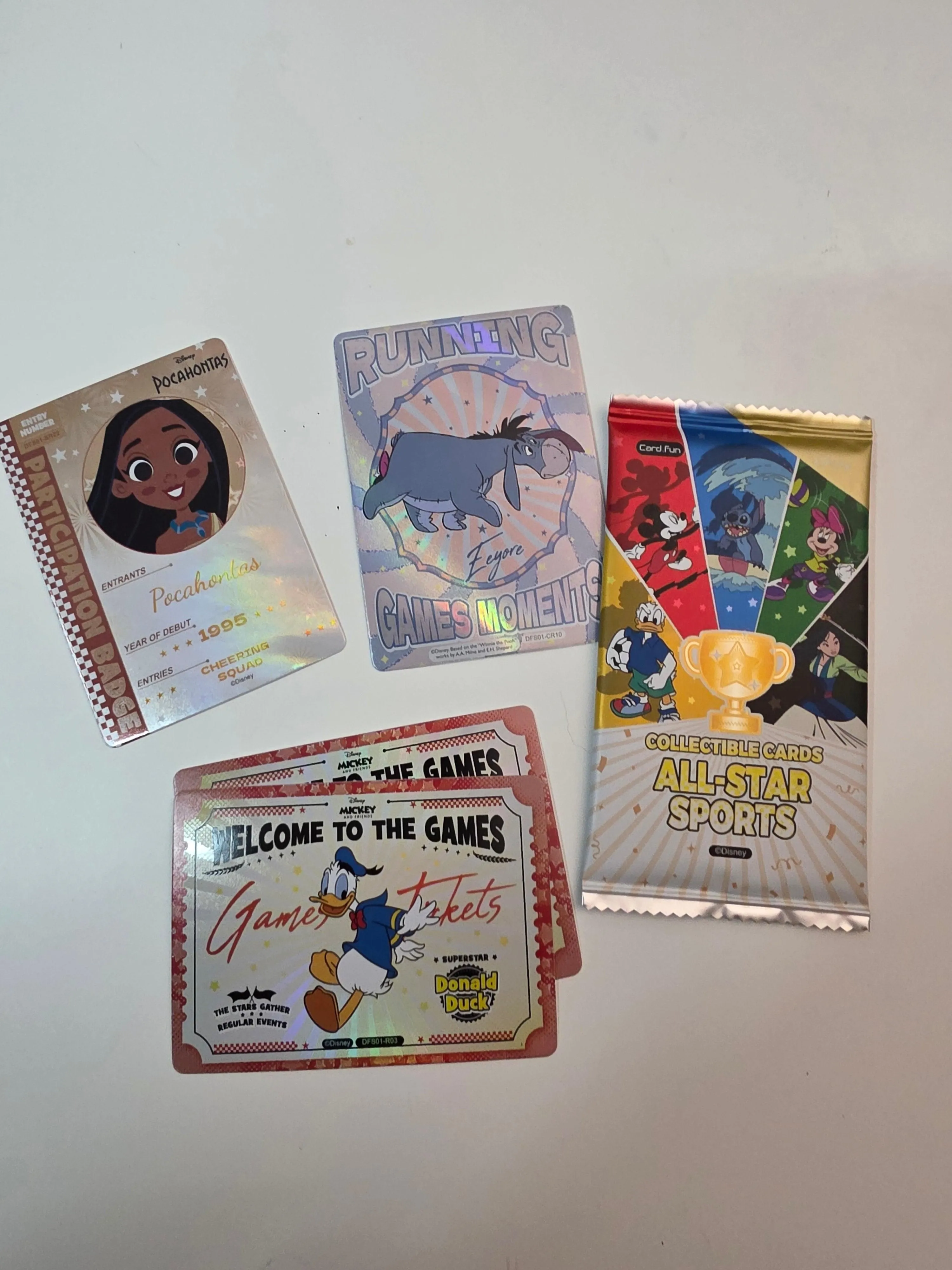 Card.Fun Disney & Pixar All-Star Sports Trading Card Packs