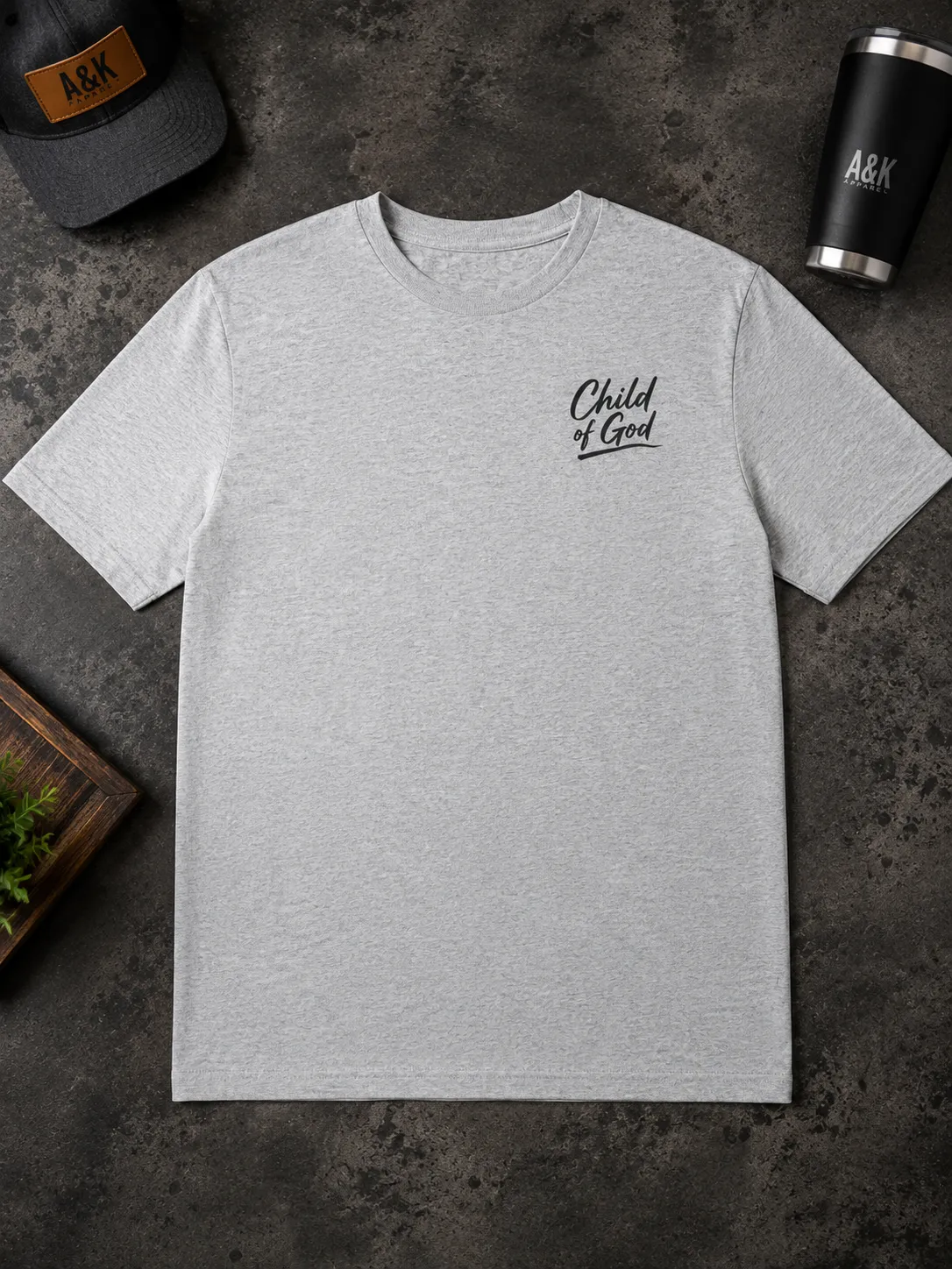 Child of God Men’s T-Shirt | Heather Gray