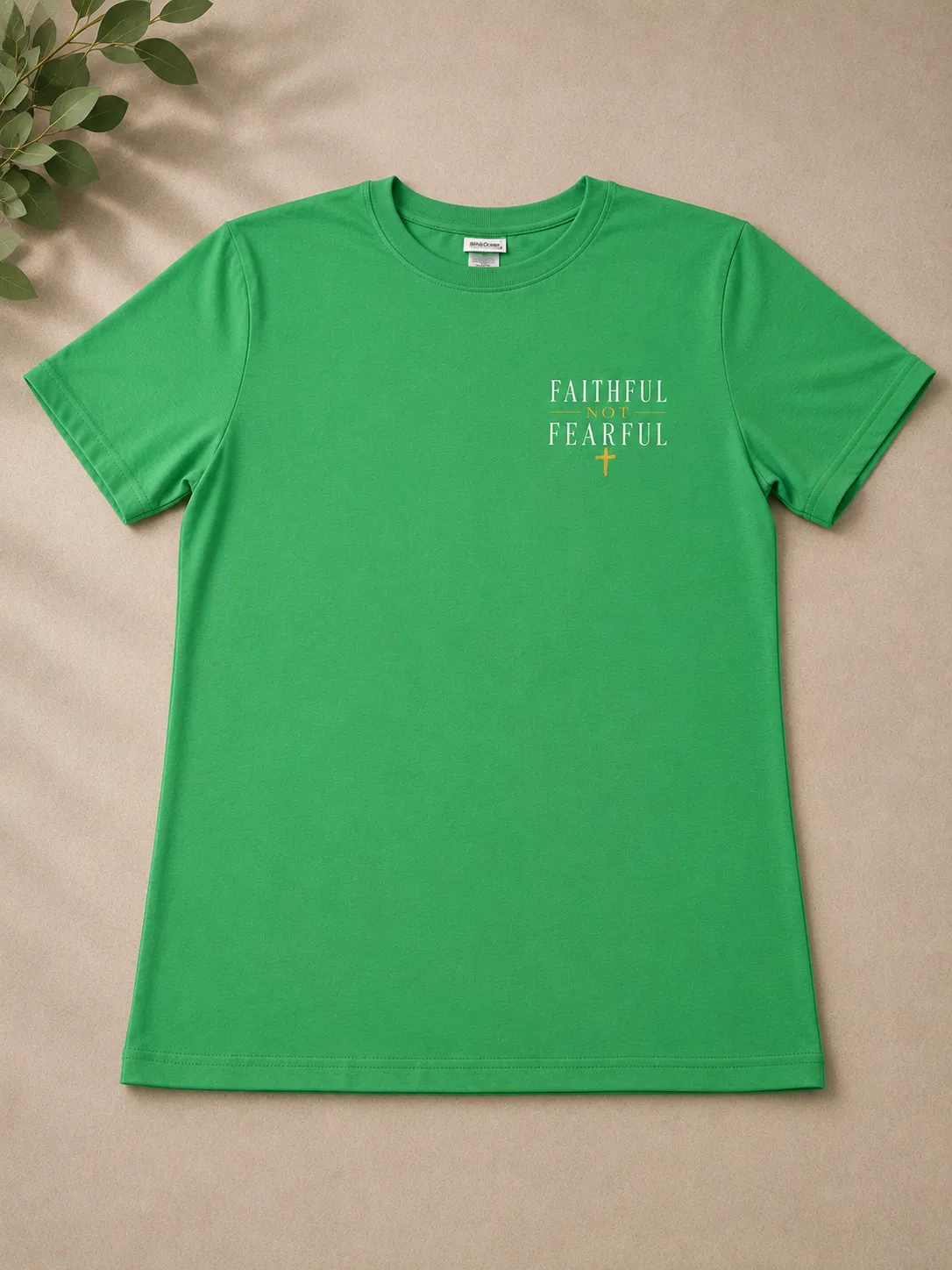 Faithful Not Fearful Women’s T-Shirt | Green