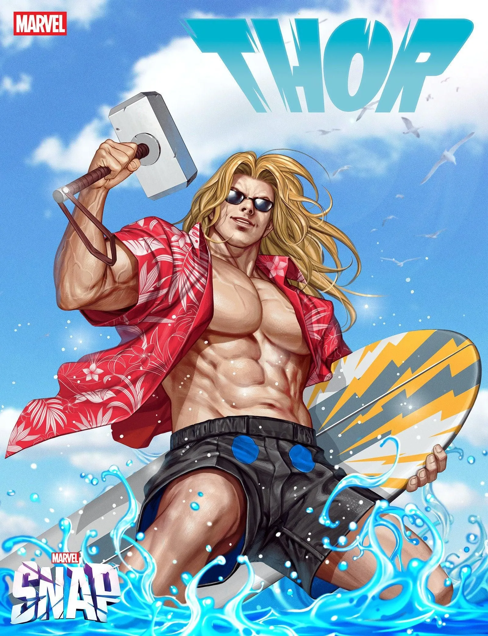 THOR #800 INHYUK LEE MARVEL SNAP SWIMSUIT VARIANT