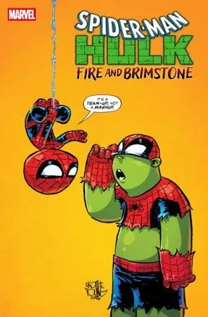SPIDER-MAN/HULK: FIRE AND BRIMSTONE #1 SKOTTIE YOUNG VARIANT