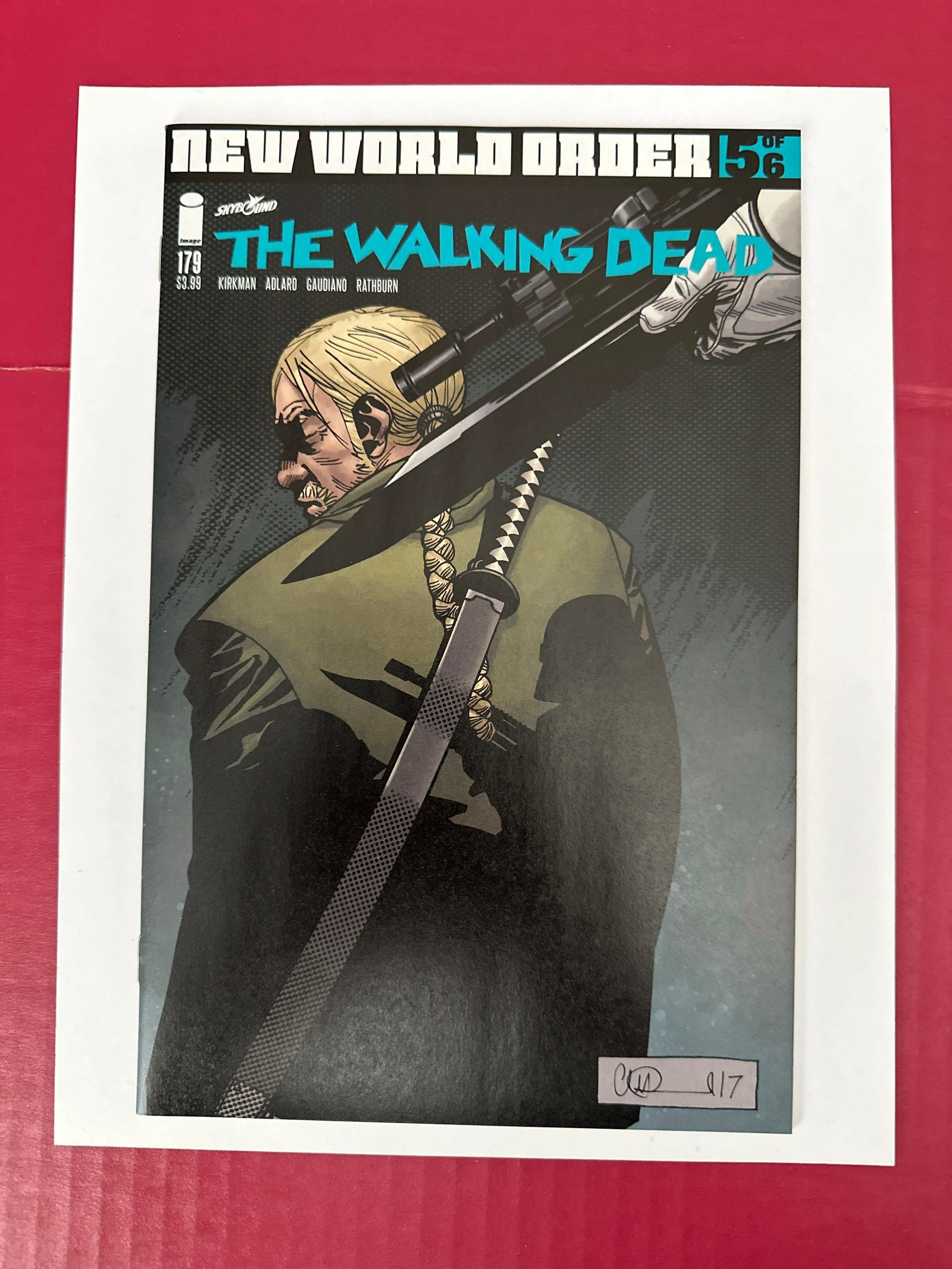The Walking Dead #179 (Image Comics 2018) Charlie Adlard & Dave Stewart Cover