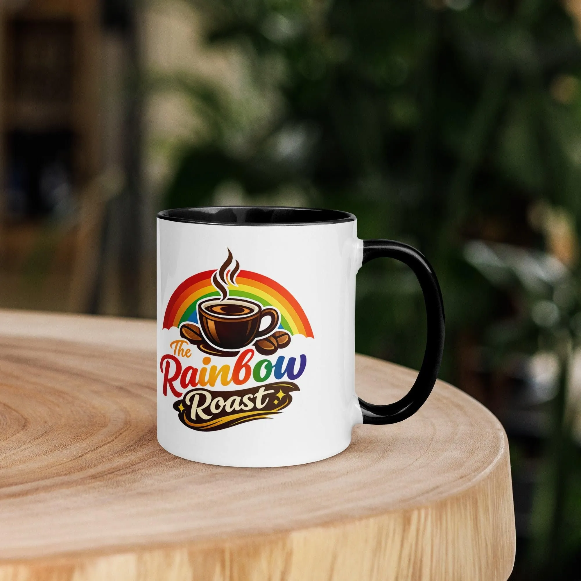 One More Chapter, One More Cup – Rainbow Roast Mug