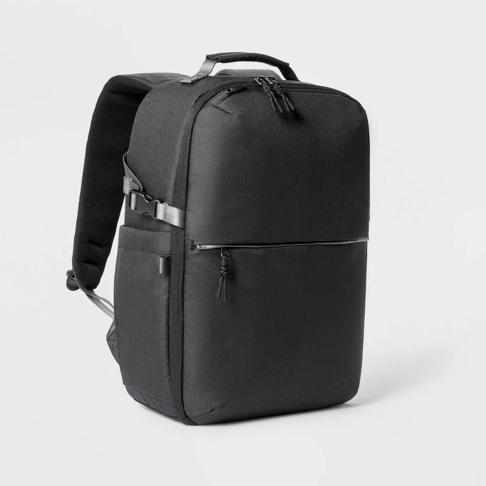 New Without Tags - Size: One Size - 16.25" Camera Backpack - heyday Black Heather