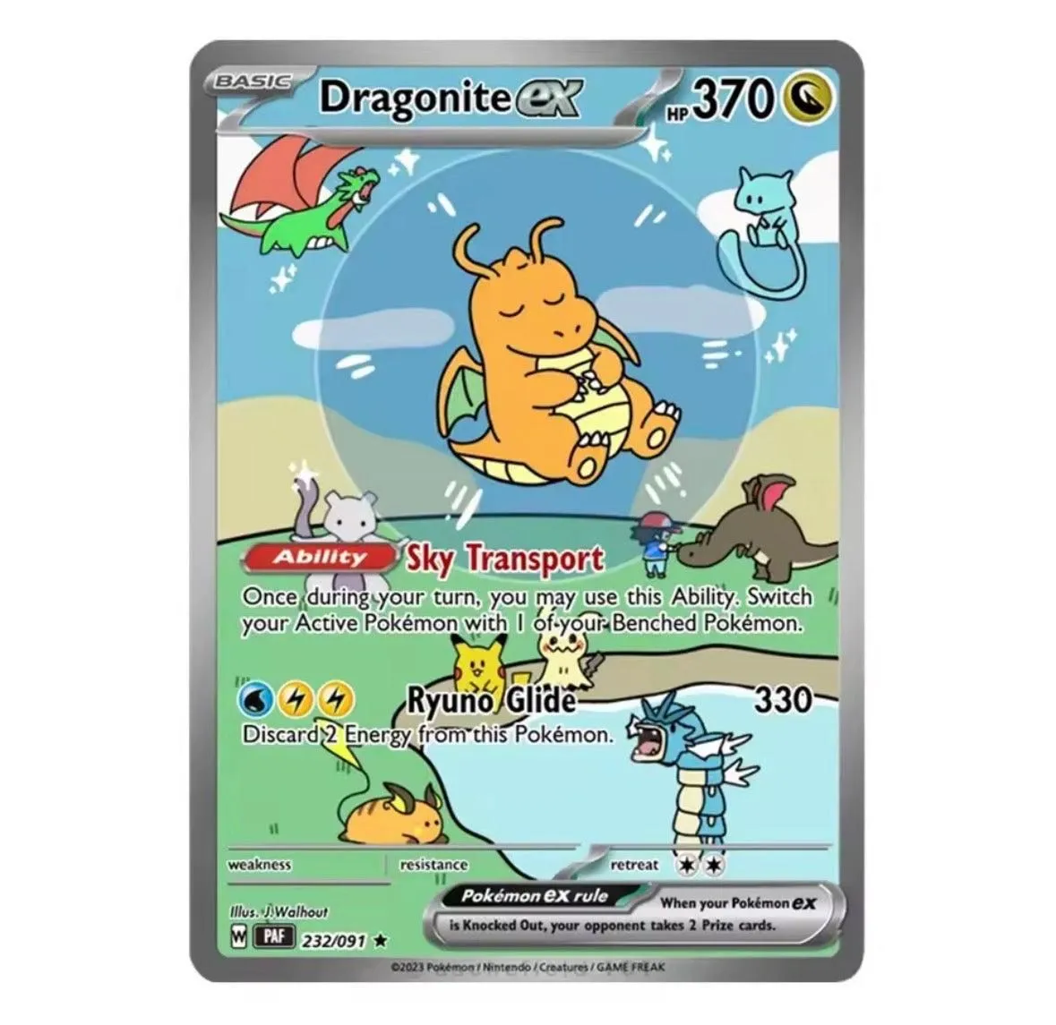Bubble Dragonite FanArt