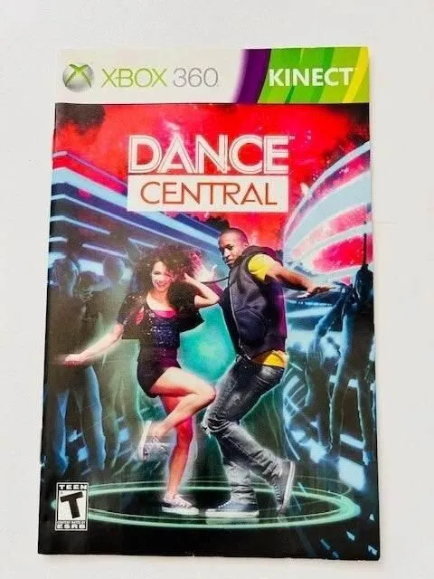Dance Central for Xbox 360 Manual Only