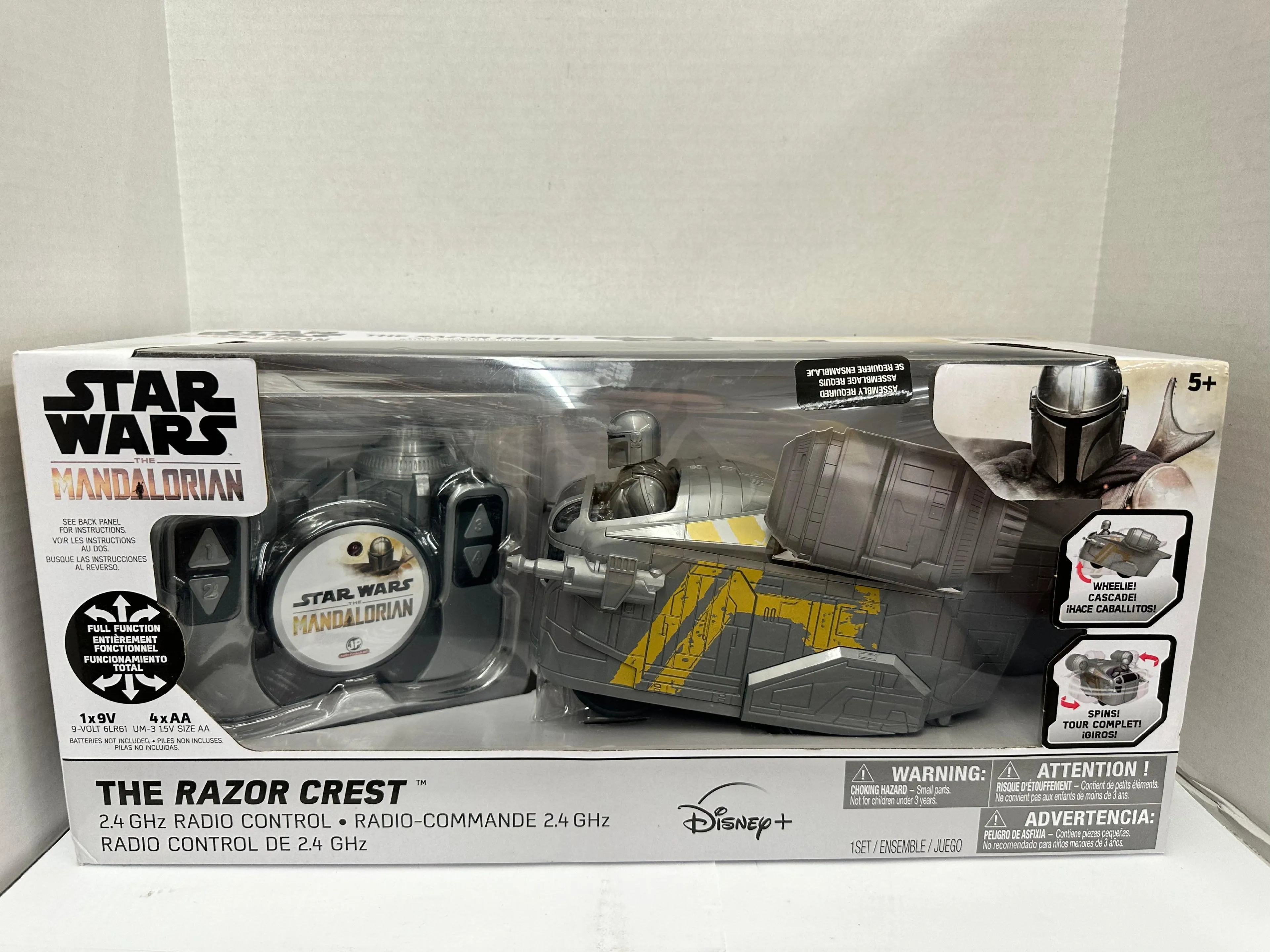 Star Wars The Mandalorian The Razor Crest Disney Remote Control Transport