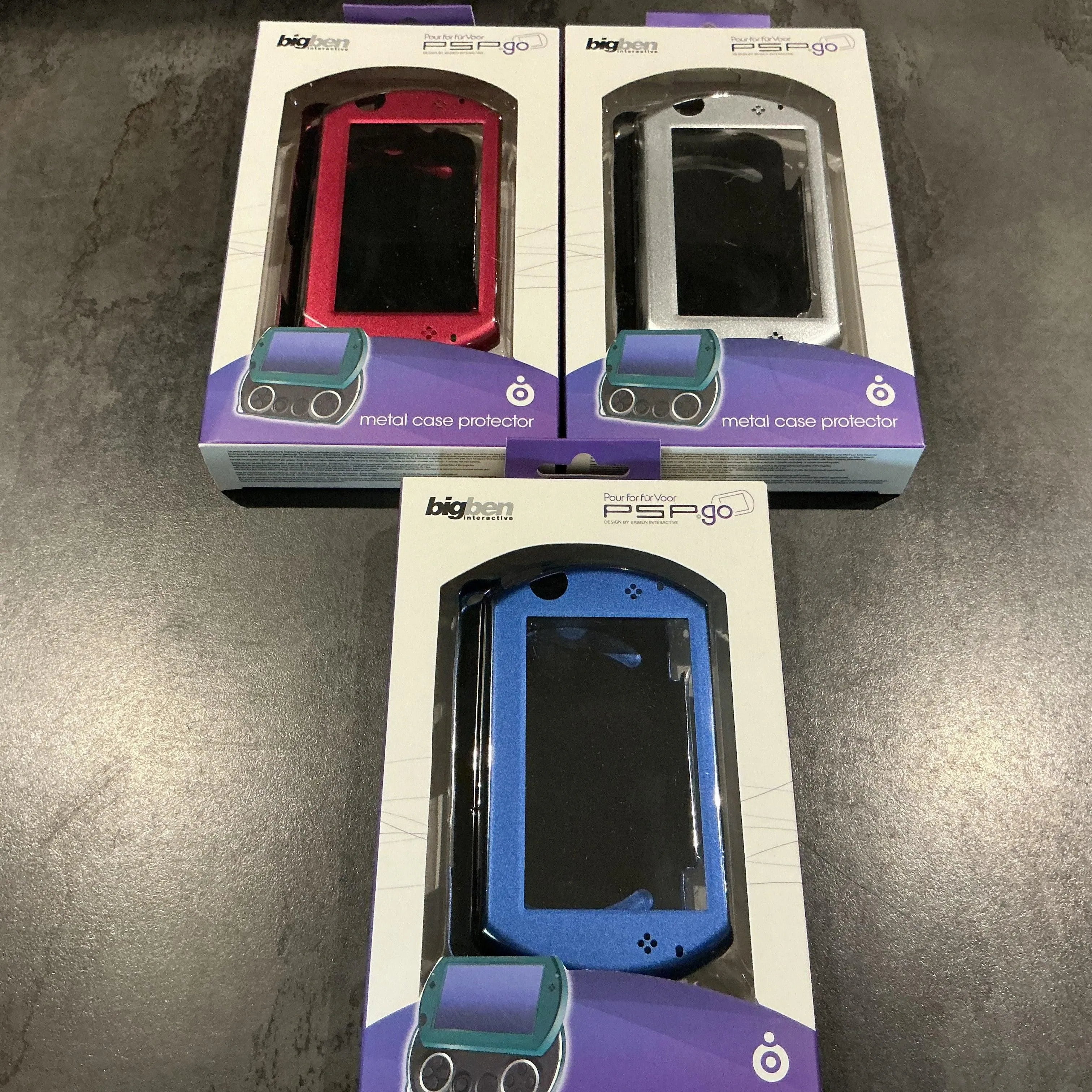 Coque de protection métal Bigben – PSP Go neuf