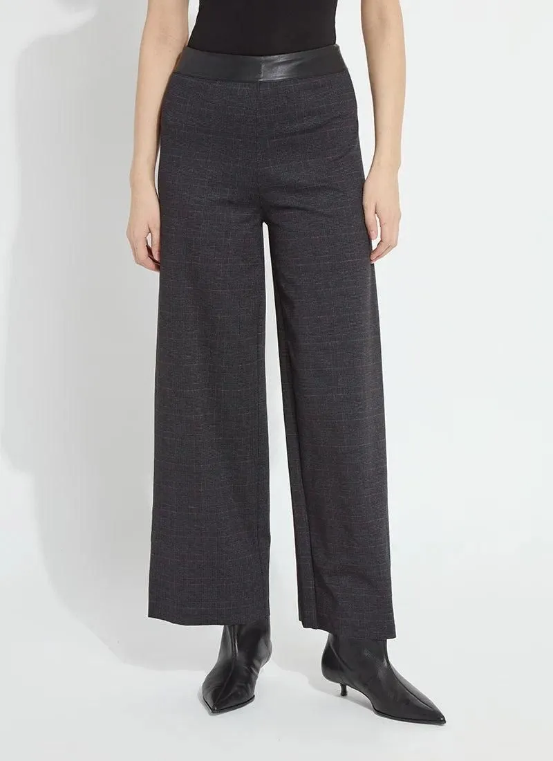 Lyssé Denver Hi Waist Wide Leg Printed Ponte Pants