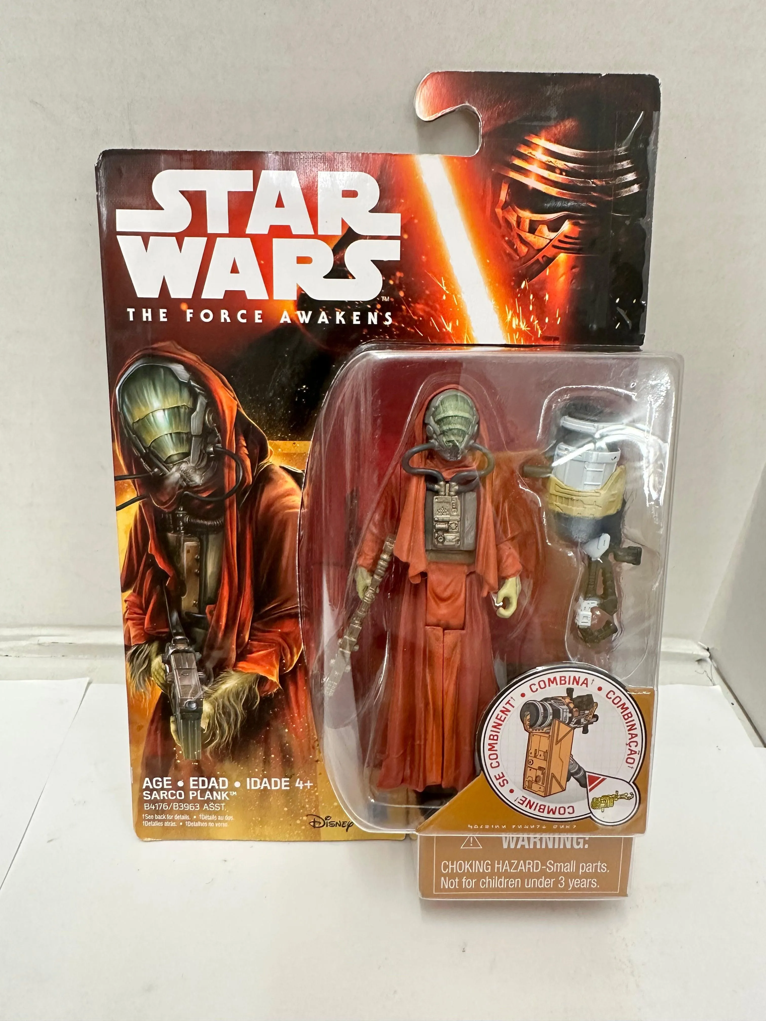 Star Wars The Force Awakens SARCO PLANK 3.75in Action Figure ~ Hasbro ~