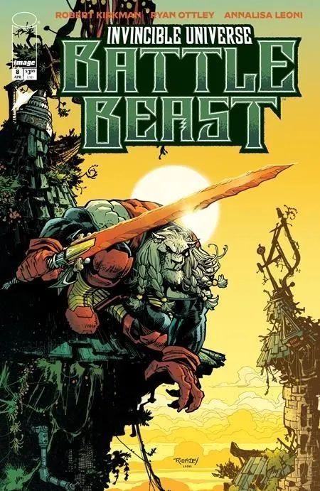 INVINCIBLE UNIVERSE BATTLE BEAST #8 - RYAN OTTLEY & ANNALISA LEONI - COVER A