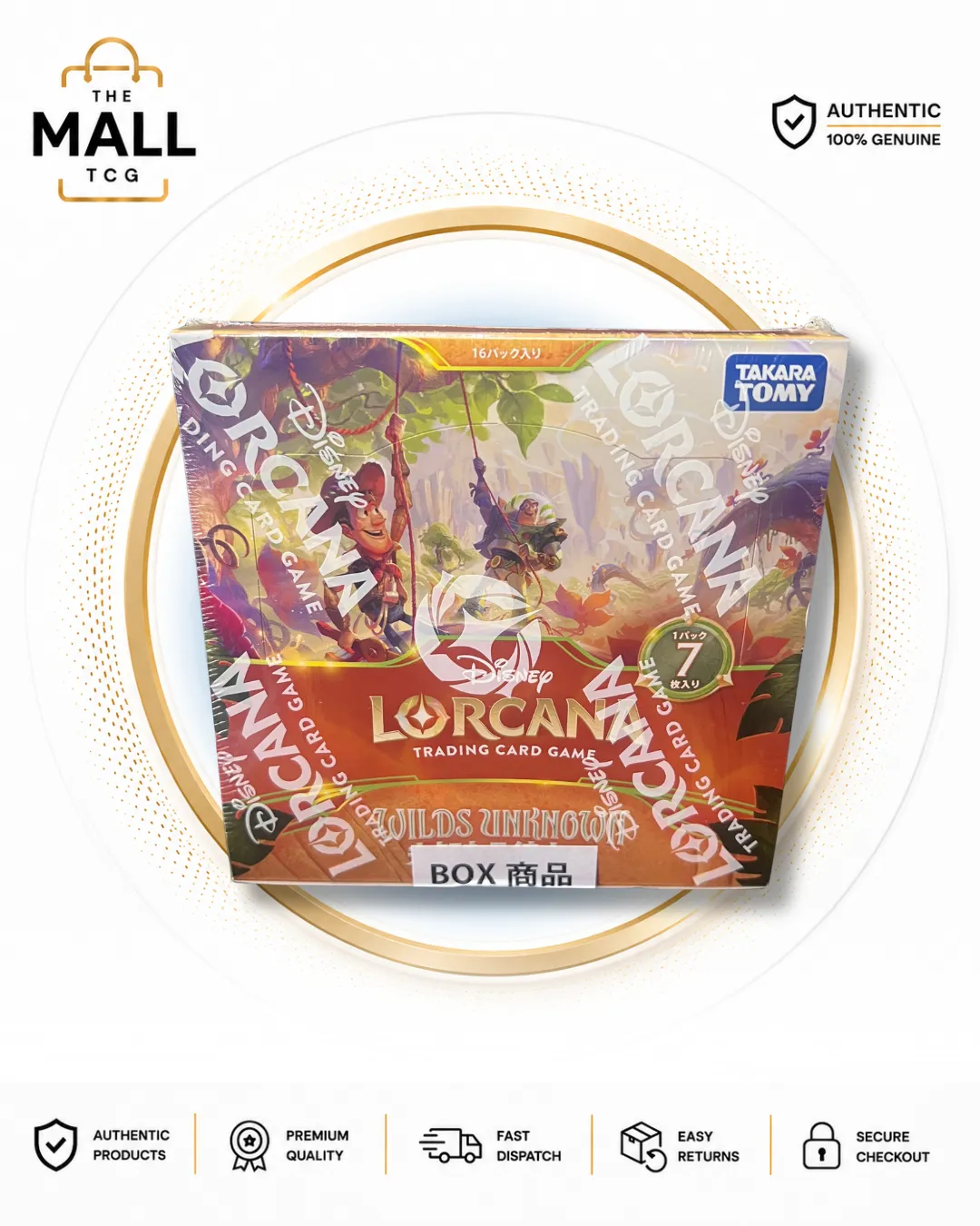Disney Lorcana Wilds Unknown Booster Box | Japanese Factory Sealed