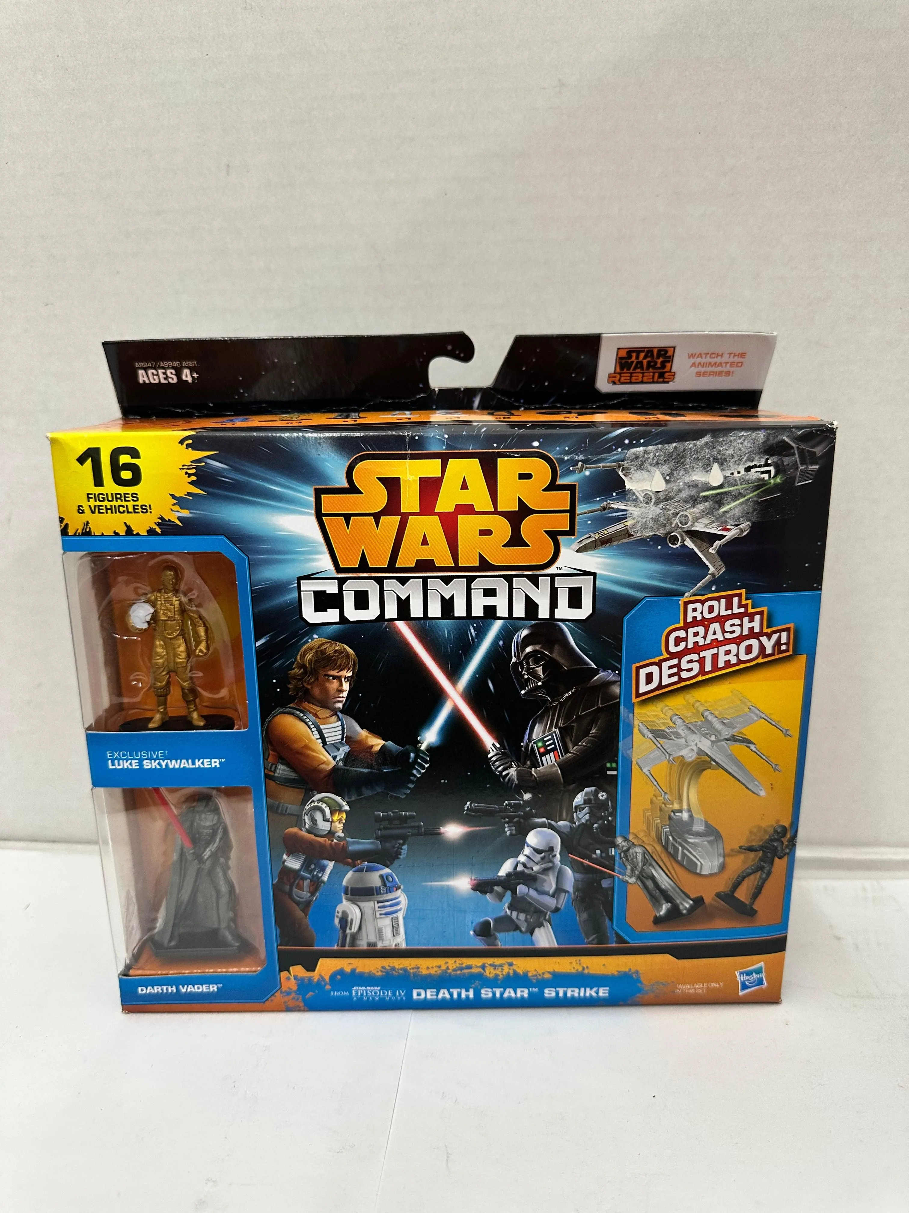 Star Wars Command Death Star Strike Set Box Damage