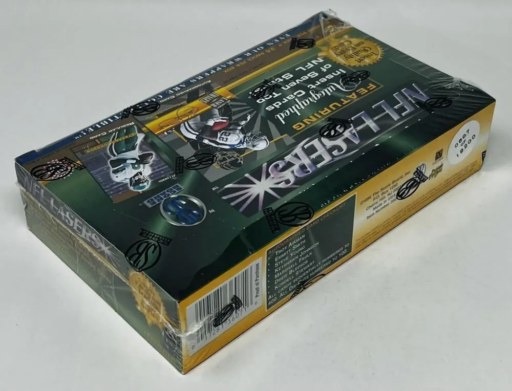1996 Score Board Lasers Football Box
