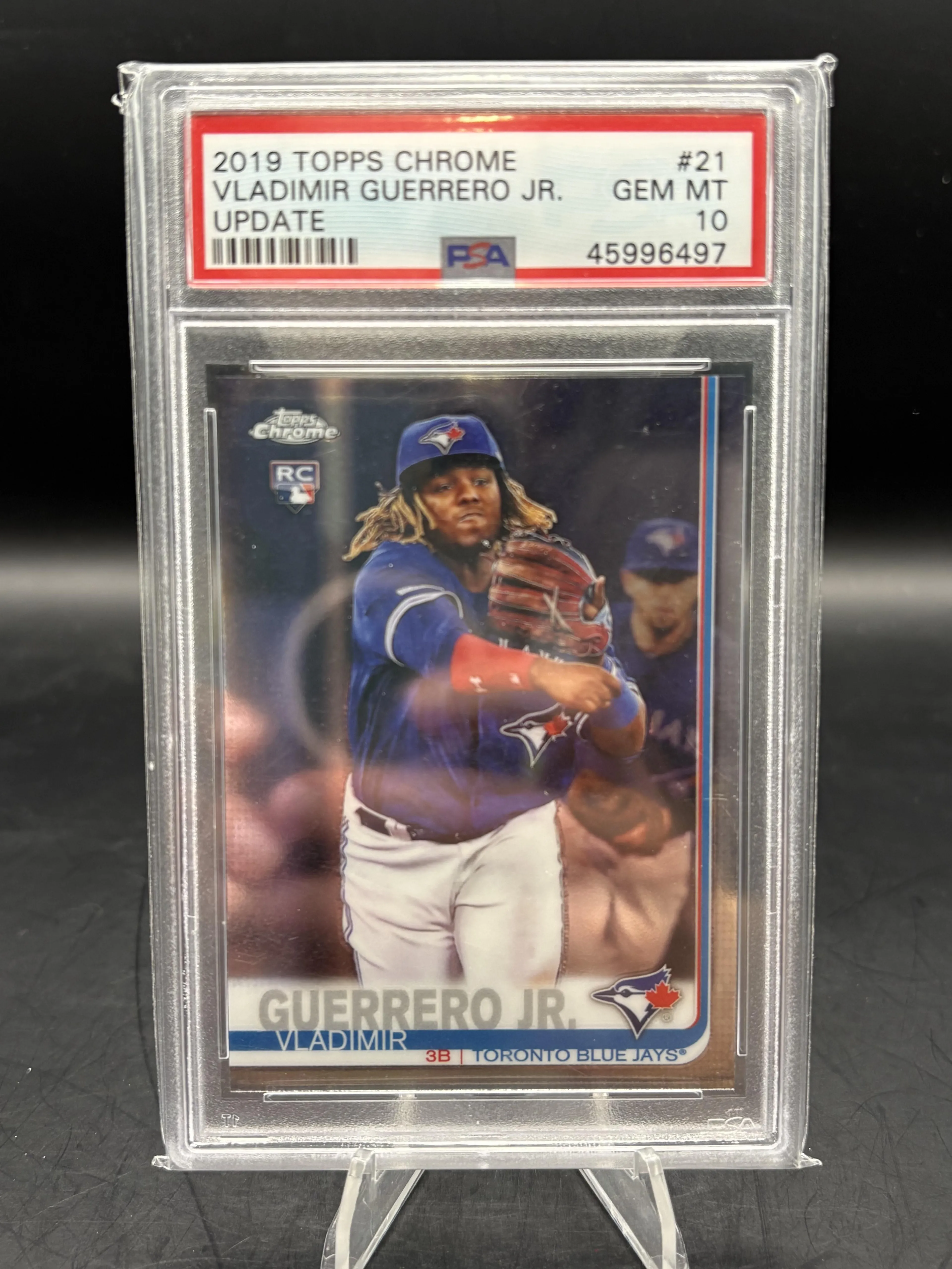 2019 Topps Chrome Update #21 Vladimir Guerrero Jr. Update PSA 10