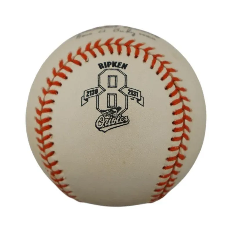 Cal Ripken Jr. Baltimore Orioles Retirement Logo OAL Baseball