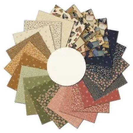 Novella 5" Squares Charm Pack Sally Barlow P&B Textiles NOVE5X5